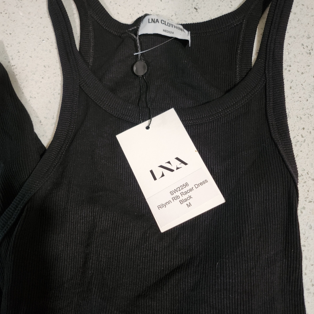 LNA Rilynn Razorback Ribbed Dress - Picture 8 of 9